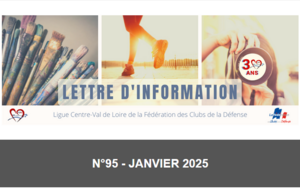 Lettre d'information LCVL FCD - Janvier 2025